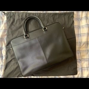 Michael Kors Odin Large Leather Briefcaae